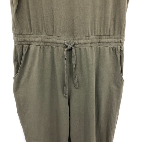 Calvin Klein Caper Green Logo V-Neck Sleeveless Jumpsuit Romper  size XL - Picture 7 of 16